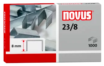 Скоби для степлера NOVUS № 23/8 ( 042-0040 )